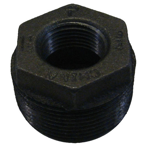 1-1/2"x3/4" Black Iron Bushing