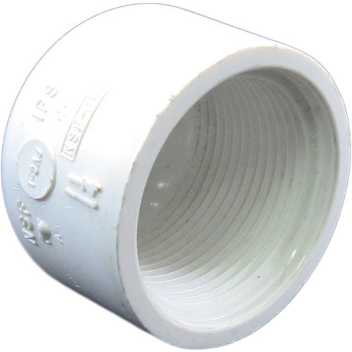 1-1/4" Schedule 40 PVC Threaded Cap