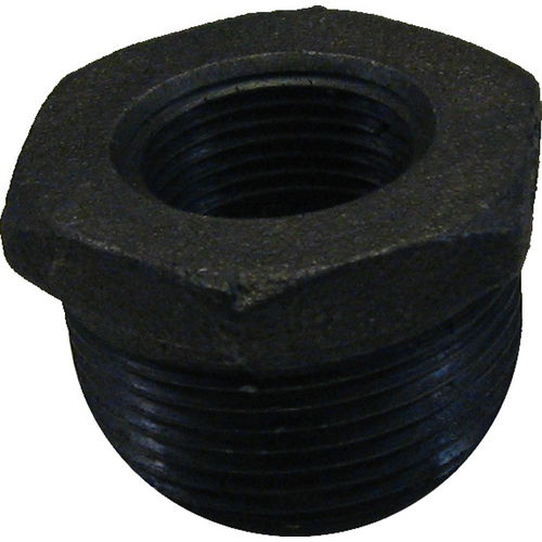 1-1/4"x3/4" Black Iron Bushing