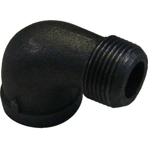 1" Black Iron Street Elbow