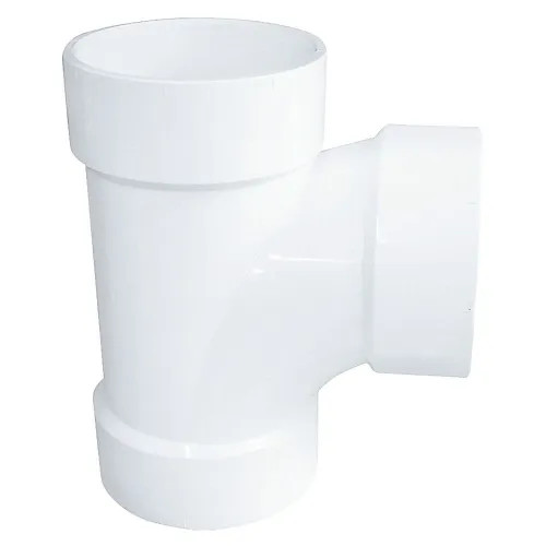 3" PVC Sanitary Tee DWV(Drain Waste and Vent) - Hub