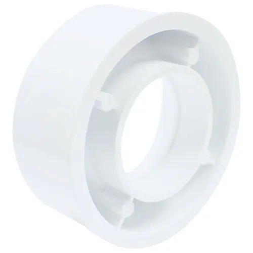 4" x 2" PVC Flush Bushing DWV (Drain Waste and Vent) - Spigot x Hub