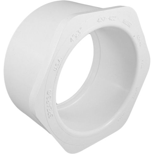 4" x 3" Schedule 40 PVC Bushing