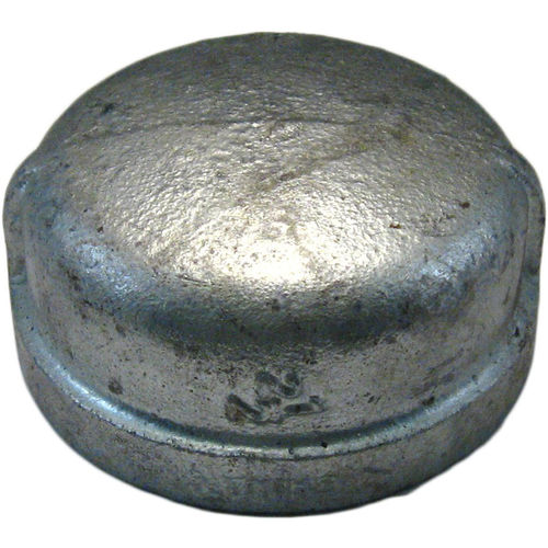 GALCAP212 Galvanized Cap, 2-1/2 Inch