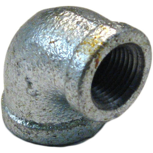 GALL3412 Galvanized 90 Degree Elbow, 3/4 x 1/2 Inch