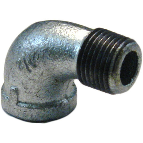 GALLS12 Galvanized 90 Degree Street Elbow, 1/2 Inch