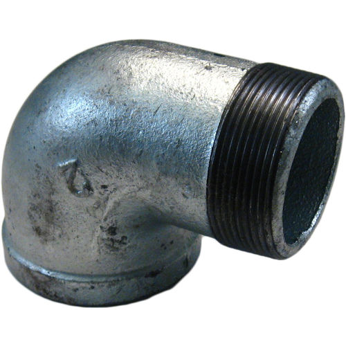 GALLS2 Galvanized 90 Degree Street Elbow, 2 Inch