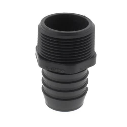 PETMA114 Poly Insert Male Adapter, 1-1/4 Inch