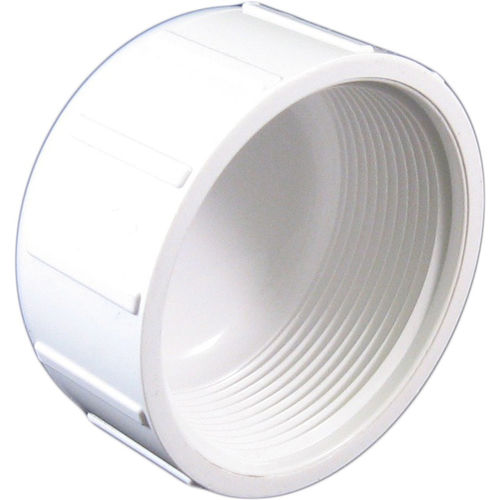 PVCCAP2T Schedule 40 PVC Threaded Cap, 2 Inch