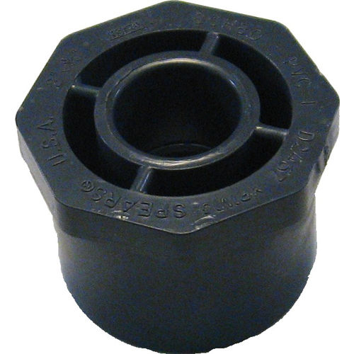 Schedule 80 2in x 1in PVC Bushing, Slip