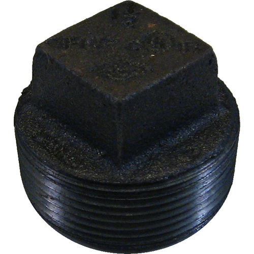 1-1/2" Black Iron Plug