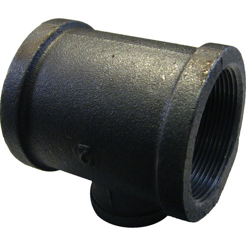 2"x2"x1" Black Iron Tee