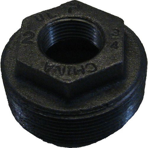 2"x3/4" Black Iron Bushing
