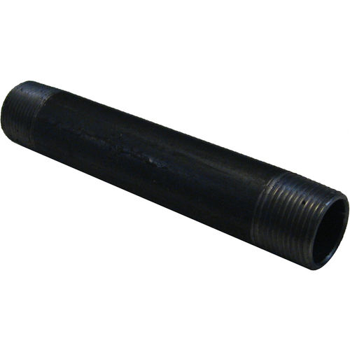 3/4in x 5-1/2in Pipe Nipple, Black Steel