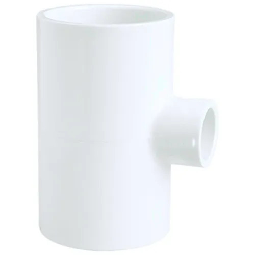 3" x 3" x 1/2" PVC Reducing Tee DWV (Drain Waste and Vent) - Slip