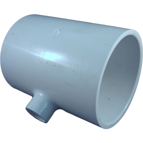 3" x 3" x 1/2" Tee Slip x Slip x Thread Schedule 40 PVC