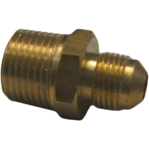 Brass 3/8"x1/2" Flare x Mip Union