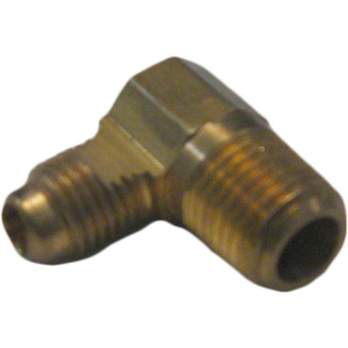 Brass Elbow, Flare x MIP 1/4" x 1/4"