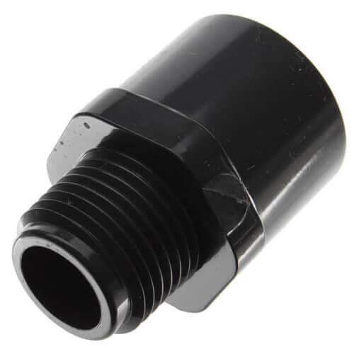 PVC80MA12 1/2" Schedule 80 PVC Male Adapter