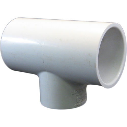 Schedule 40 PVC 1-1/4 x 1-1/4 x 1 Inch Tee (Slip x Slip x Thread)