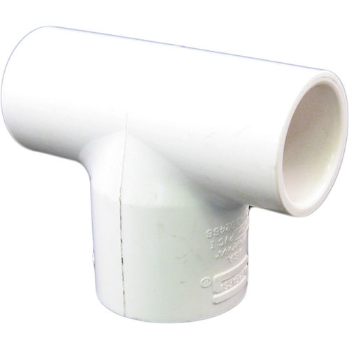 Schedule 40 PVC 1/2x1/2x3/4 Inch Tee