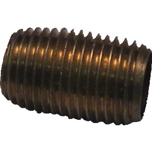 1/4in Brass Close Nipple