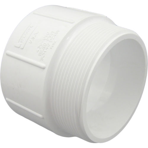 4" Schedule 40 PVC Male Adapter