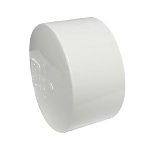 6 Inch PVC Sewer & Drain Cap Fitting
