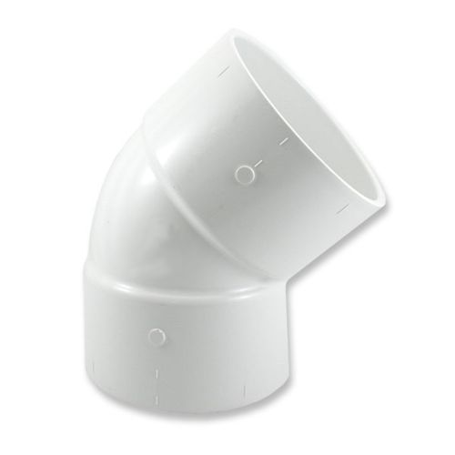 8 Inch PVC Sewer & Drain 45 Degree Elbow