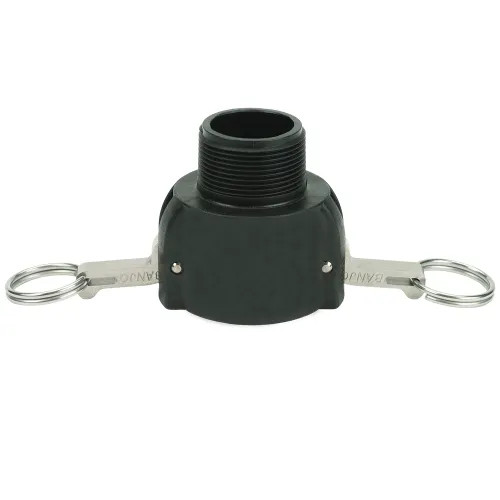 Banjo 1 1/2 MIP x 1 1/2 Female Cam Lock, 125 psi at 70F - 150B