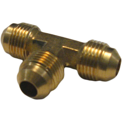 Brass 3/8" Flare Tee