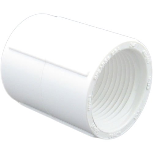 PVCCUP1TT Schedule 40 PVC Coupling, 1 Inch