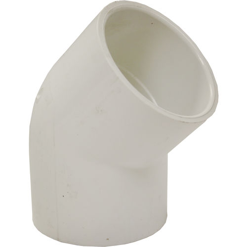 PVCL45212 Schedule 40 PVC 45 Degree Elbow, 2-1/2 Inch