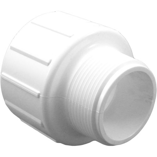 PVCMA114112 1-1/4" x 1-1/2" Schedule 40 PVC Male Adapter 