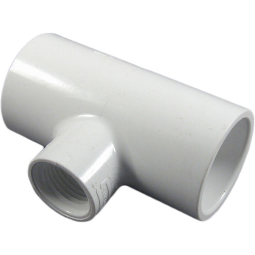 Schedule 40 PVC 1 x 1 x 1/2 Inch Tee
