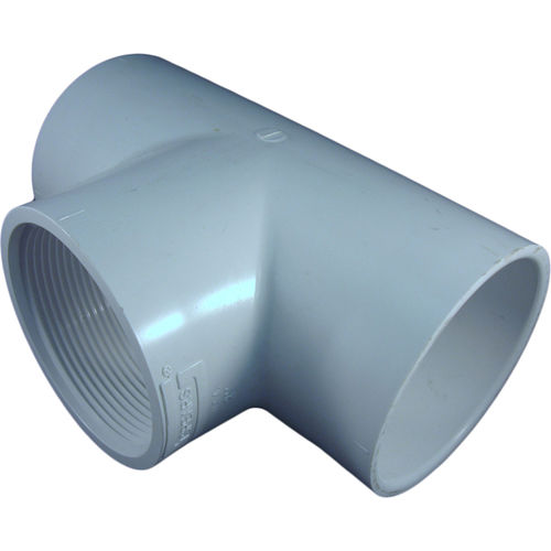 Schedule 40 PVC 3 Inch Tee (Slip x Slip x Thread)