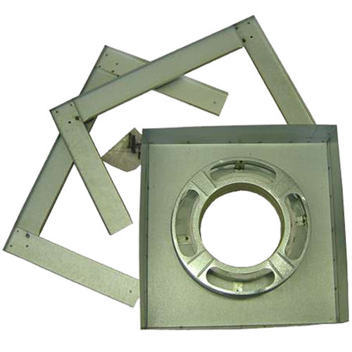 SWCB128 12SQX 8" Round Ceiling Box W/ Plaster Guard