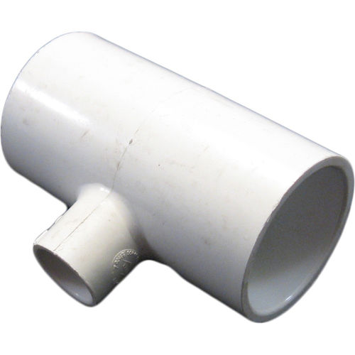 1-1/2" x 1-1/2" x 1/2" Schedule 40 PVC Reducing Tee - S x S x S