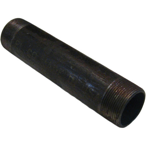 2" x 8" Black Steel Pipe Nipple