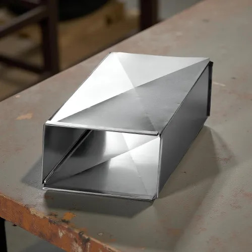 24" x 8" x 5' Galvanized Rectangular Trunk Duct