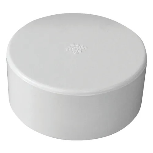 4 Inch PVC Sewer & Drain Cap Fitting