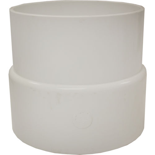 6" x 6" PVC Sewer & Drain Adapter Coupling