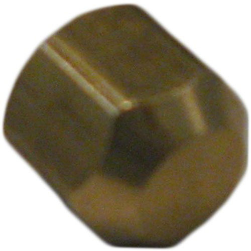 Brass 1/4" Flare Cap