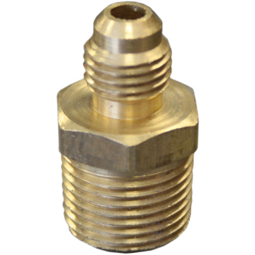 Brass 1/4"x3/8" Flare x Mip Union