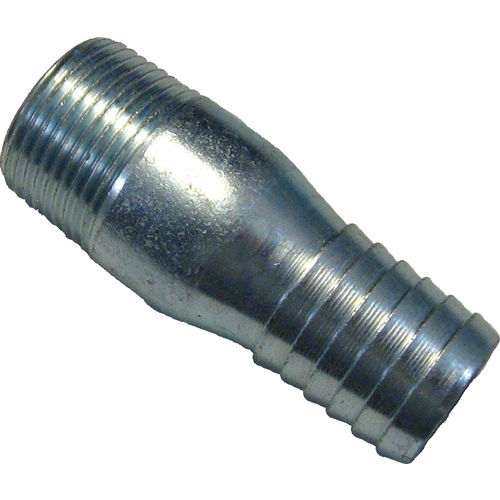 Galvanized 1" Male Poly Insert Adapter