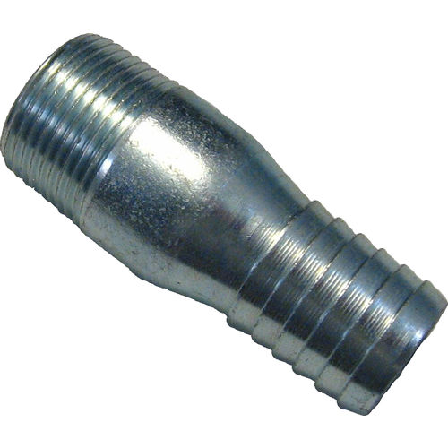 Galvanized 3/4" Male Poly Insert Adapter