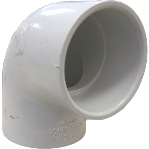 PVCL212 Schedule 40 PVC 90 Degree Elbow, 2-1/2 Inch