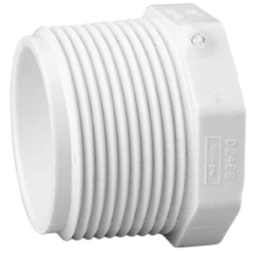 Schedule 40 PVC 1 Inch Threaded Plug
