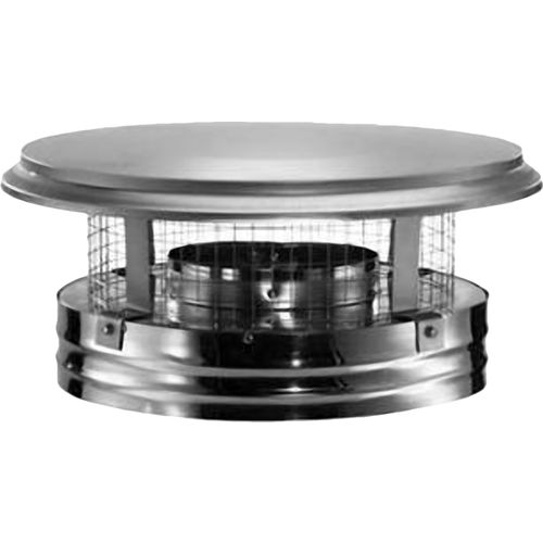 DuraVent 9084 DuraTech 8" Chimney Cap - Stainless Steel