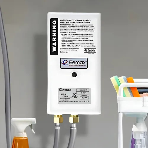 EEMax On-Demand Electric Tankless Water Heater, Flow Controlled, 1.5 GPM, 240v, 40A - EX95